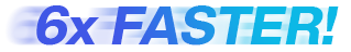 1,5x rychlejší