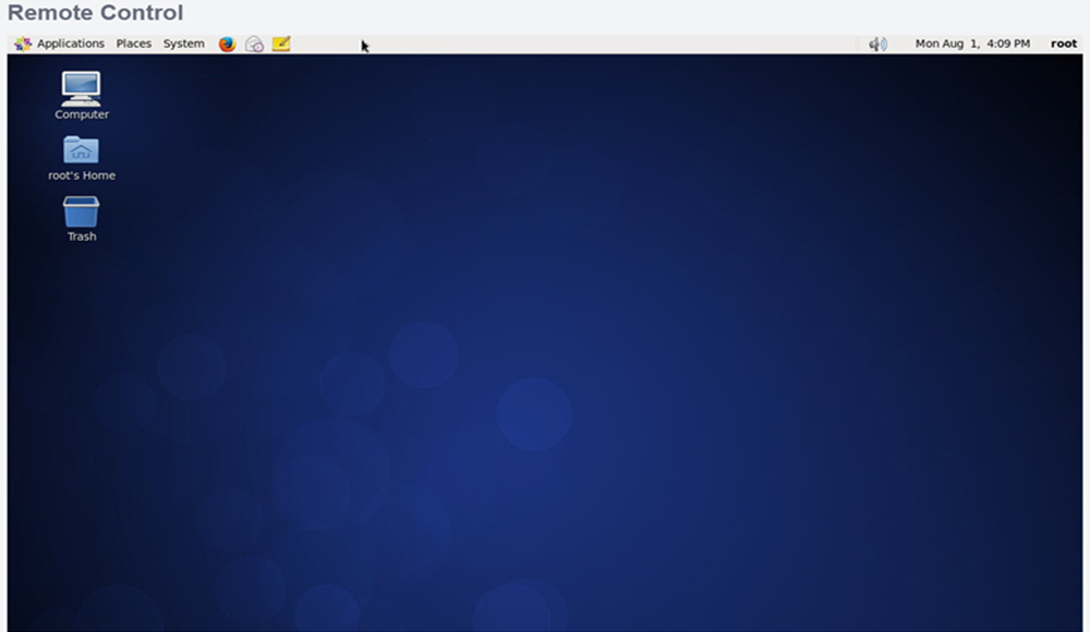 Beheer op afstand gebruikersinterface van ASUS Control Center