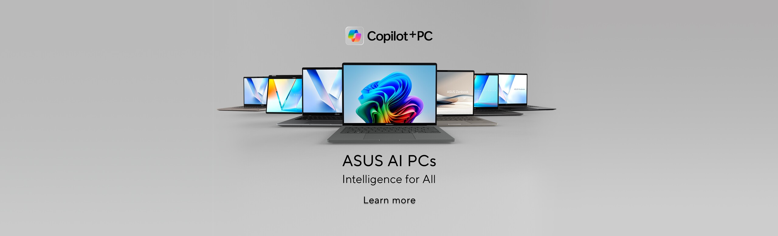 ASUS AI устройства с включен екран Copilot
