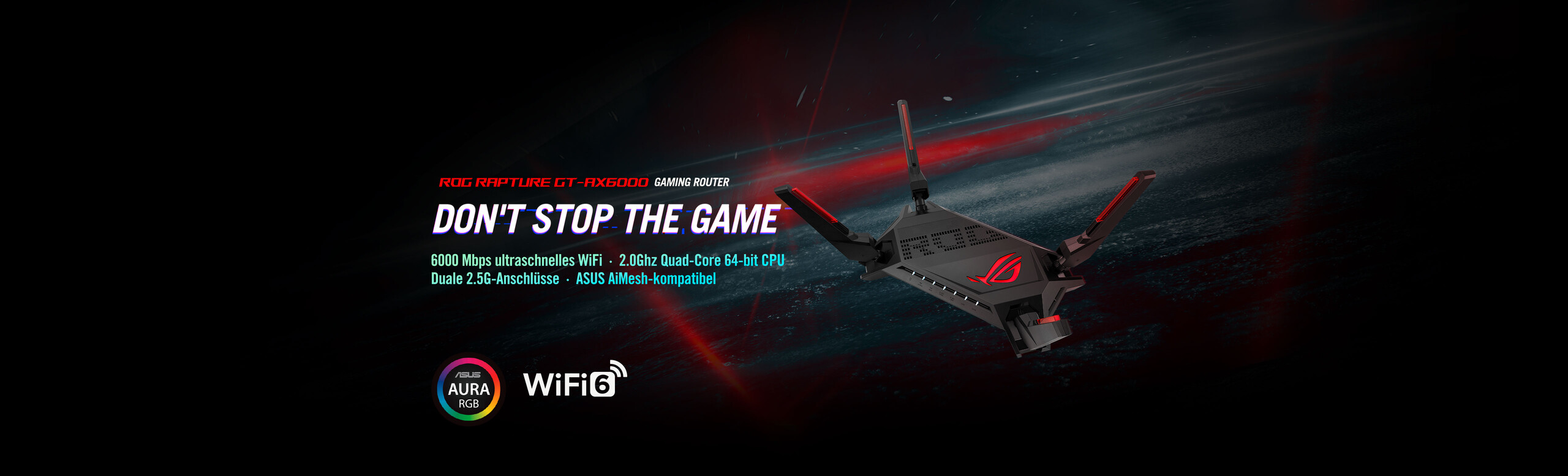ROG Rapture GT-AX6000