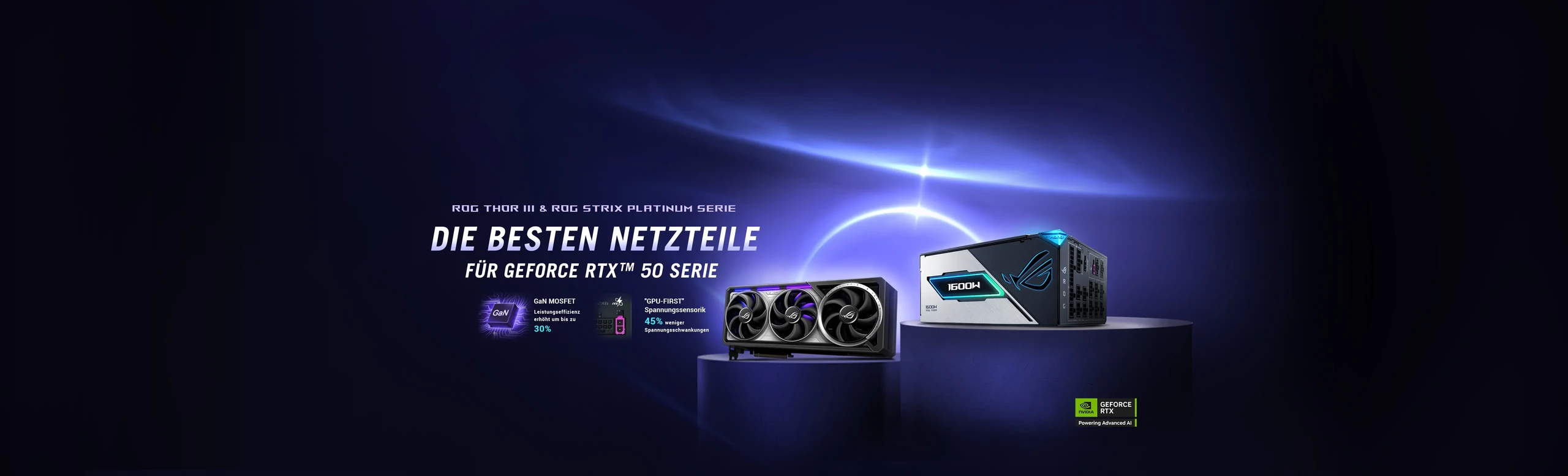 ROG RTX 50 Best PSU Banner