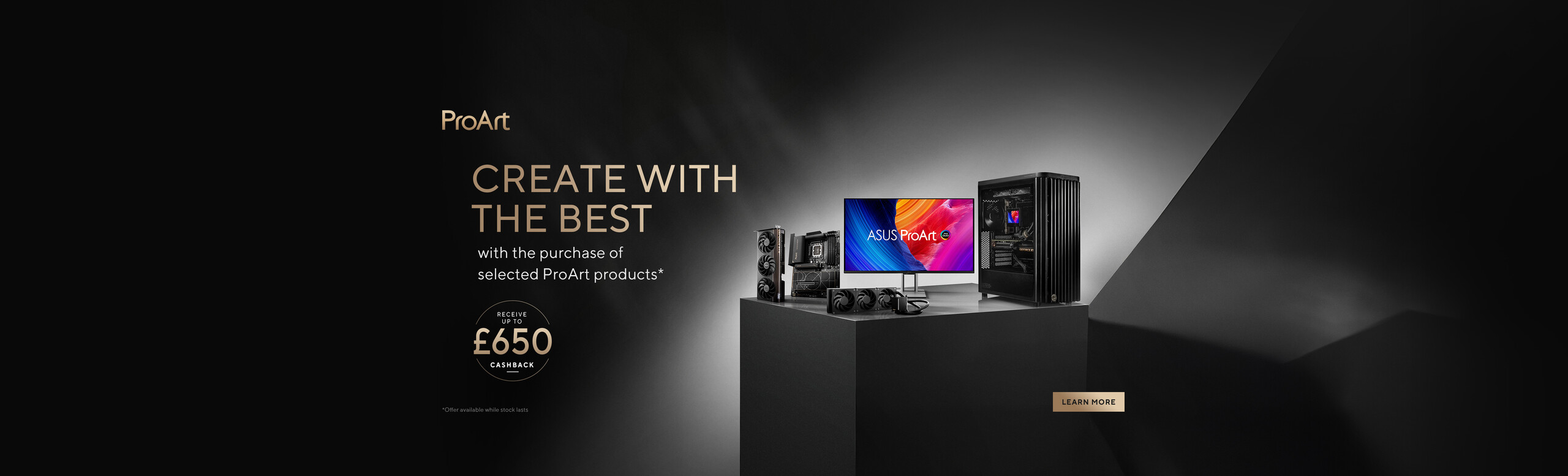 ASUS ProArt Cashback