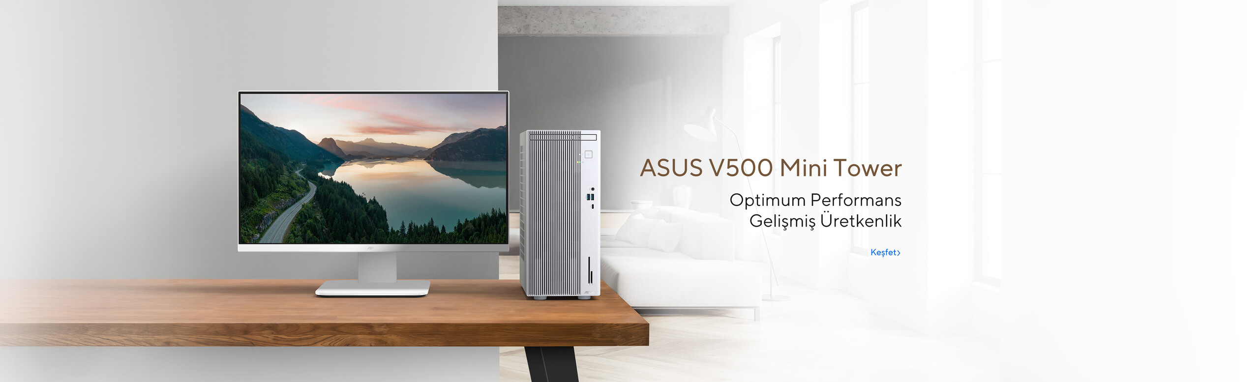 ASUS V500 Mini Tower - Optimum Performans Gelişmiş Üretkenlik