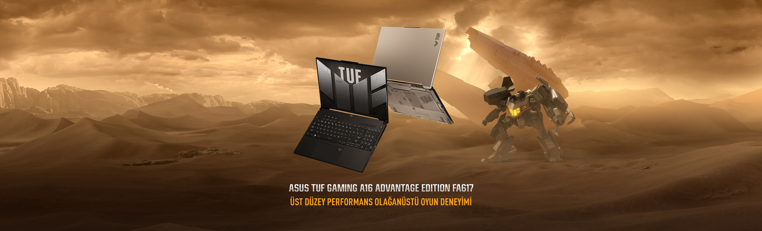 ASUS TUF Gaming A16 - ÜST DÜZEY PERFORMANS, OLAĞANÜSTÜ OYUN DENEYİMİ