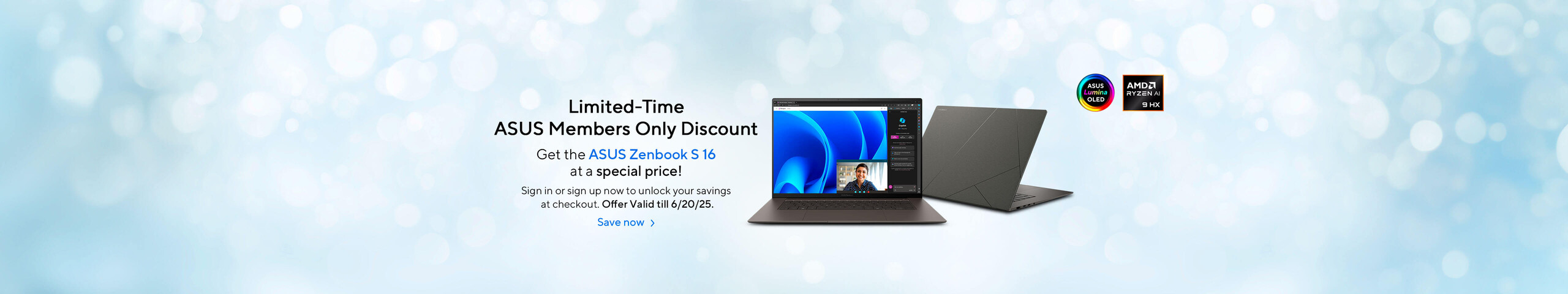 ASUS Members Only Discount