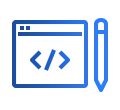 A composite image of a screen and a pen.