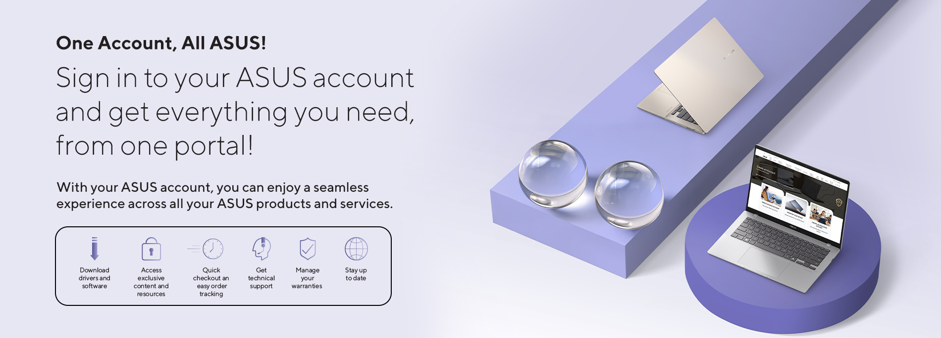 One Account! All ASUS!