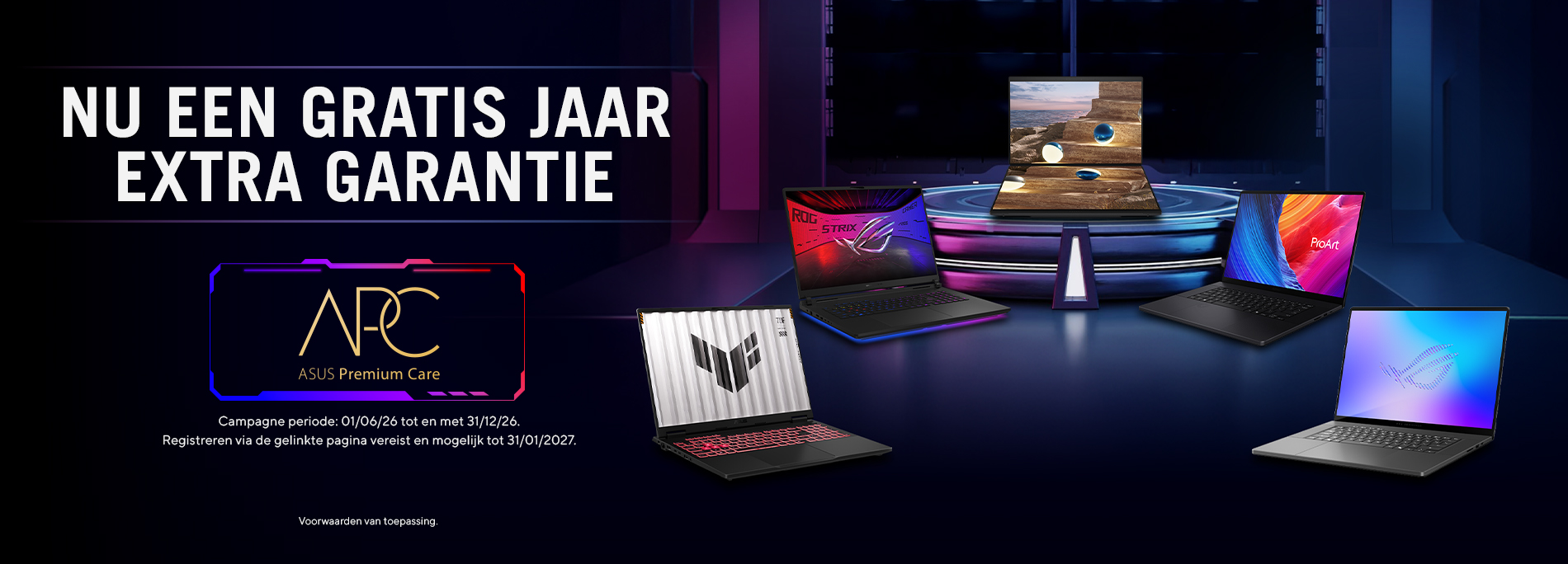 Nu een gratis jaar extra garantie