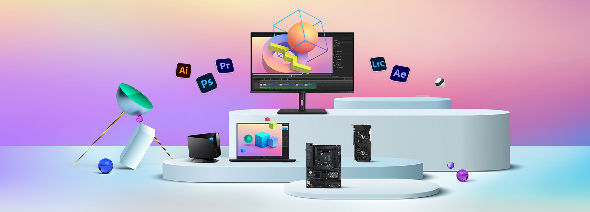 ASUS Now with 1 Month of Adobe Creative Cloud 