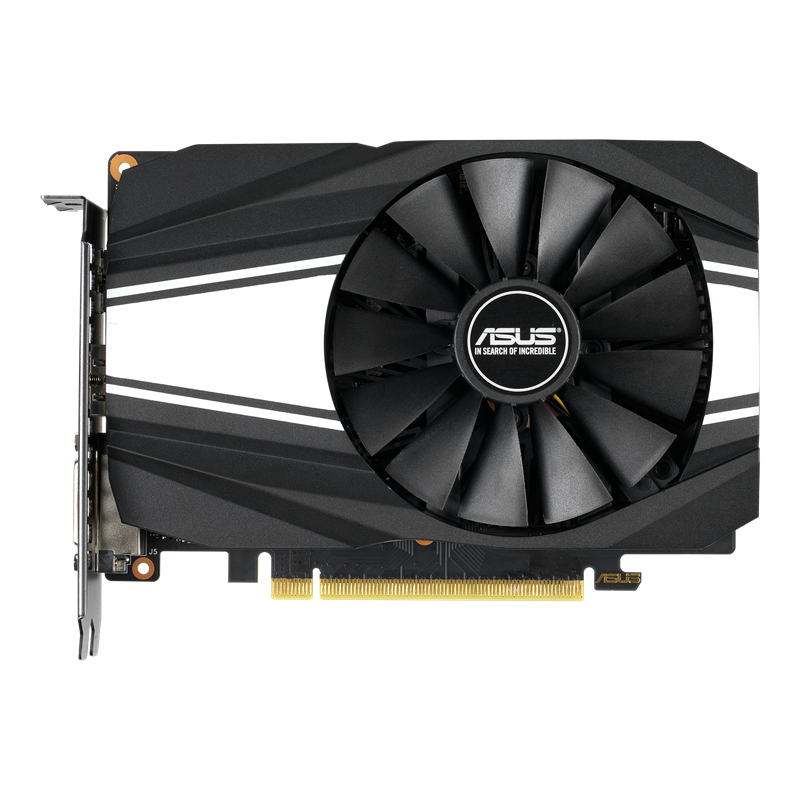 ASUS Phoenix GeForce GTX 1660 Ti OC graphics card, front view