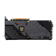 ASUS TUF Gaming X3 Radeon RX 5700 EVO graphics card, rear view