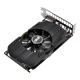 ASUS Phoenix Radeon 550 graphics card, front angled view