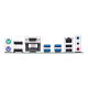 Pro B460M-C/CSM motherboard, I/O ports view