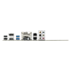 P10S-M WS motherboard, I/O ports view