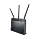 DSL-AC68U front view, tilted 45 degrees