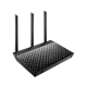 RT-AC66U B1 front view, tilted 45 degrees