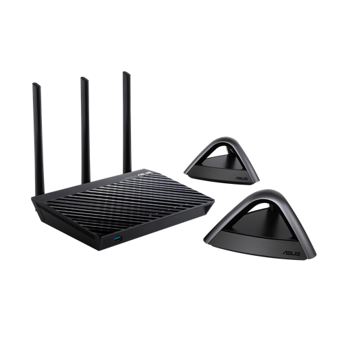 AiMesh AC1750 Wi-Fi System (1x RT-AC66U_B1, 2x Lyra Trio)