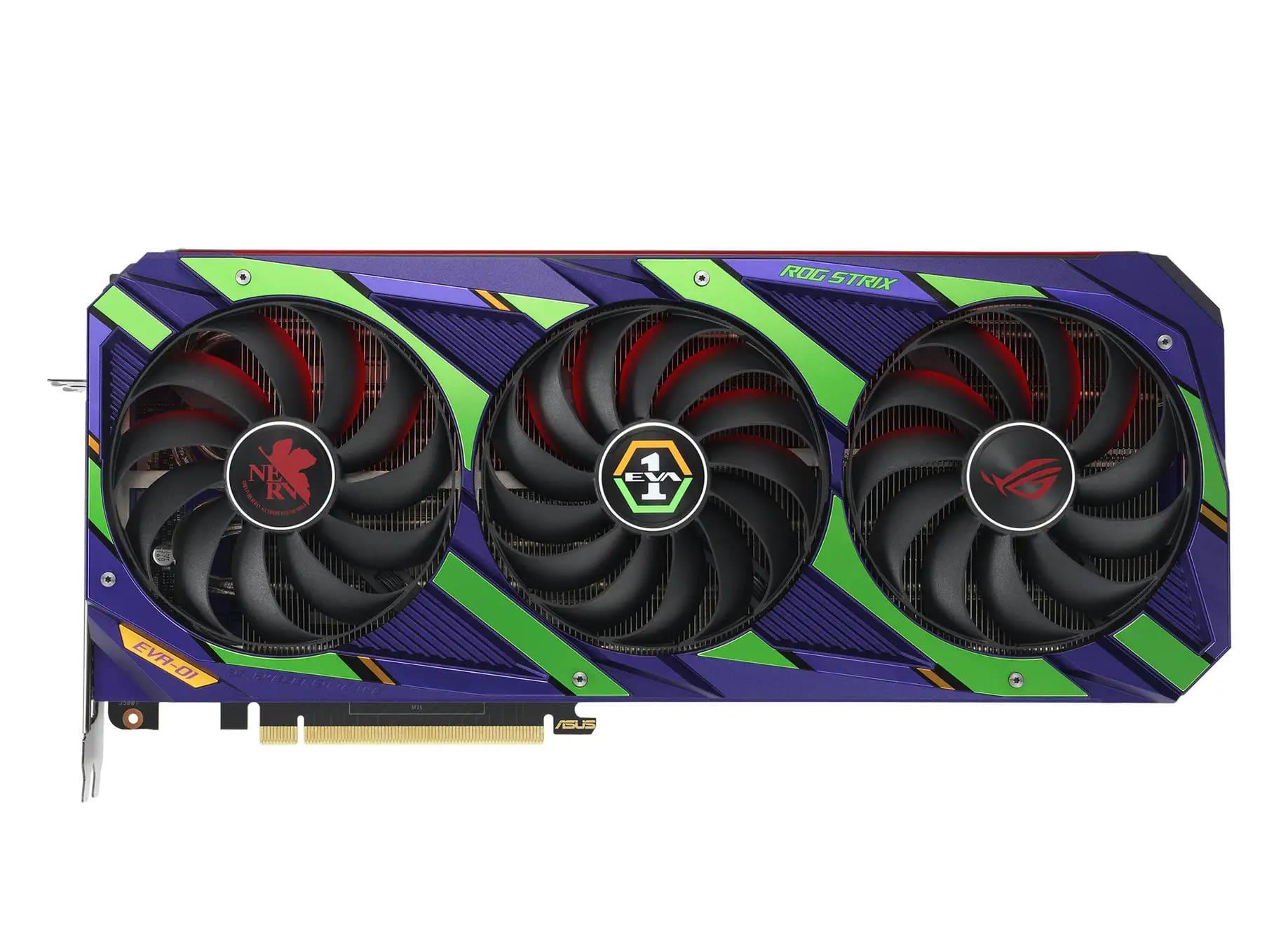 ROG STRIX GeForce 3080™ EVA Edition グラフィックスカード