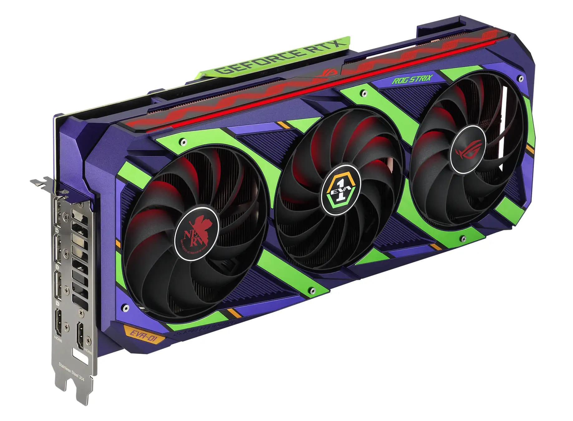 ROG STRIX GeForce 3080™ EVA Edition グラフィックスカード