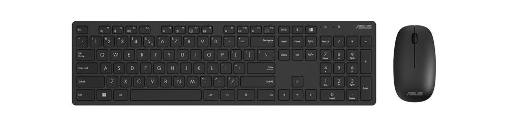 すぐに使えるワイヤレスキーボードとマウスを付属