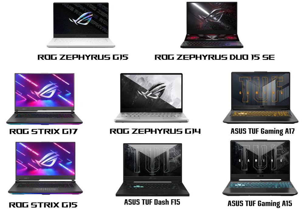 パソコンでゲームをプレイしたい全てのゲーマーの期待に応える、進化し続けるASUS最新ROG・TUFゲーミングノートパソコン8製品を発表
