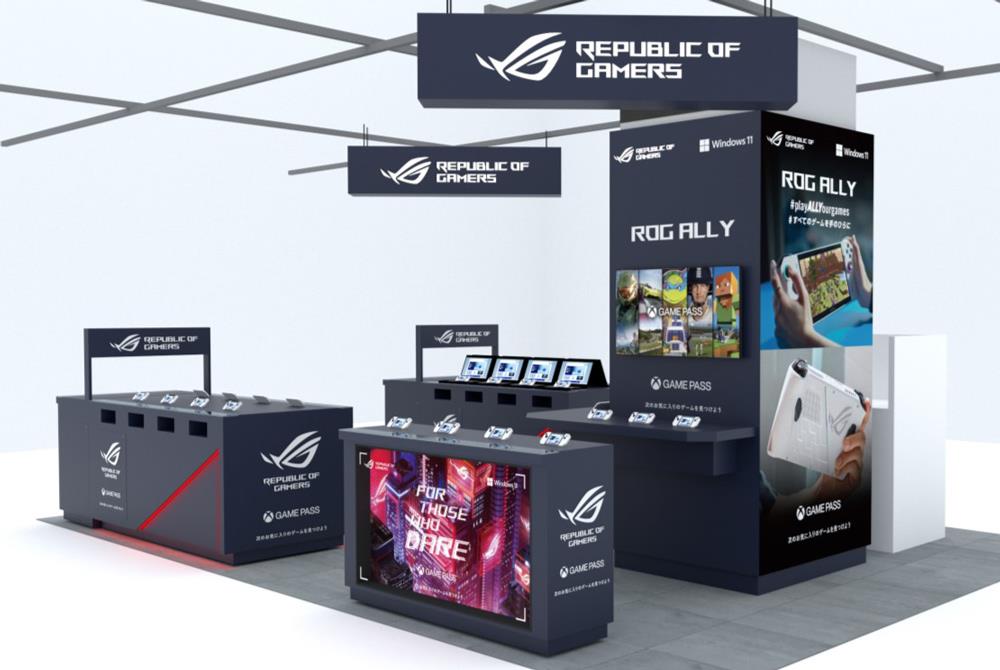 エディオン横浜西口本店 6Fゲームフロア内 ROGフラッグシップコーナー