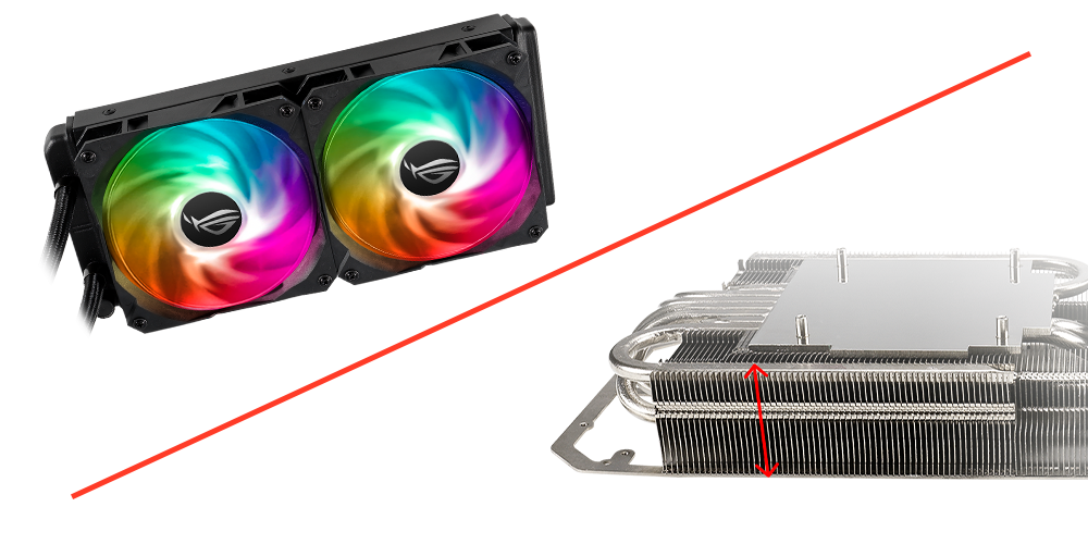 Maxed Out Heatsink asus rog tuf radeon rx