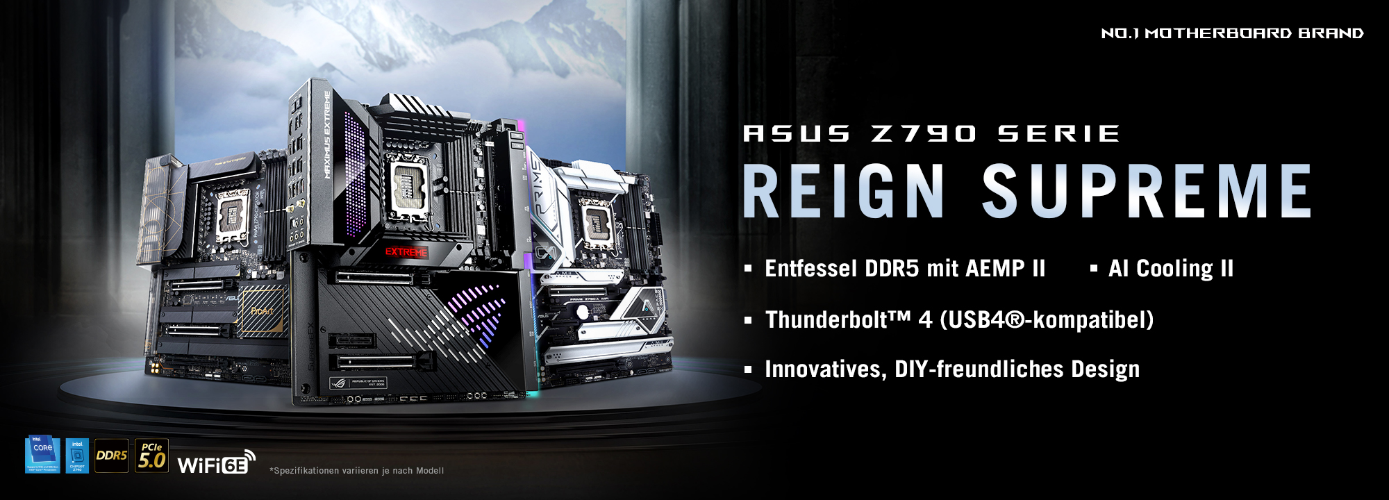 ASUS Z790 SERIES - REIGN SUPREME