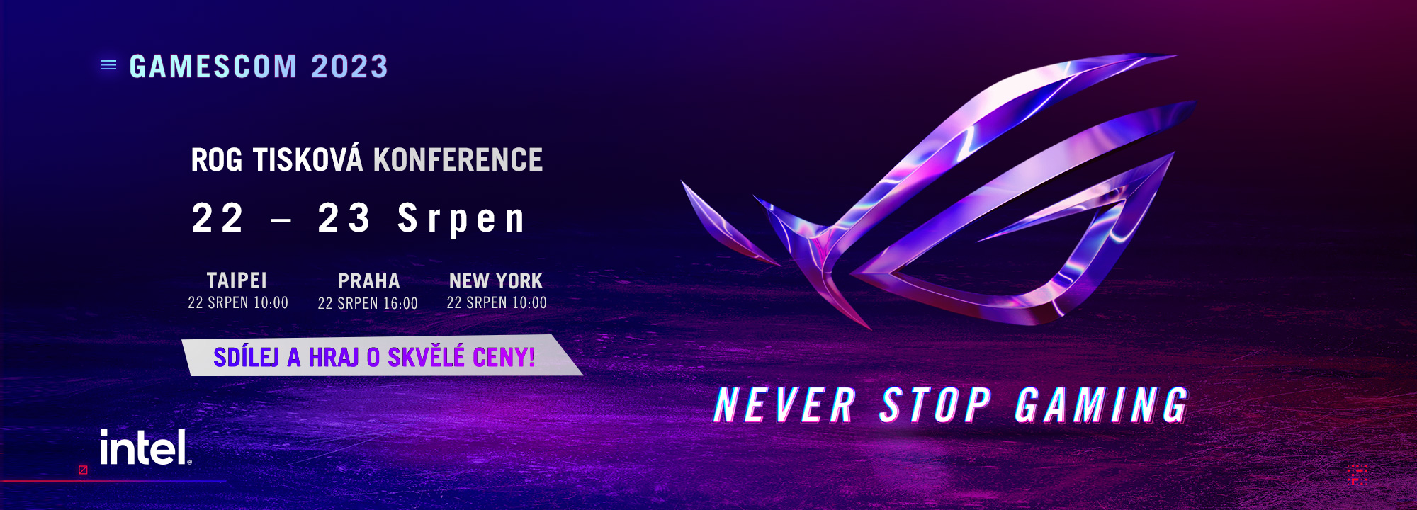 Banner akce Gamescom