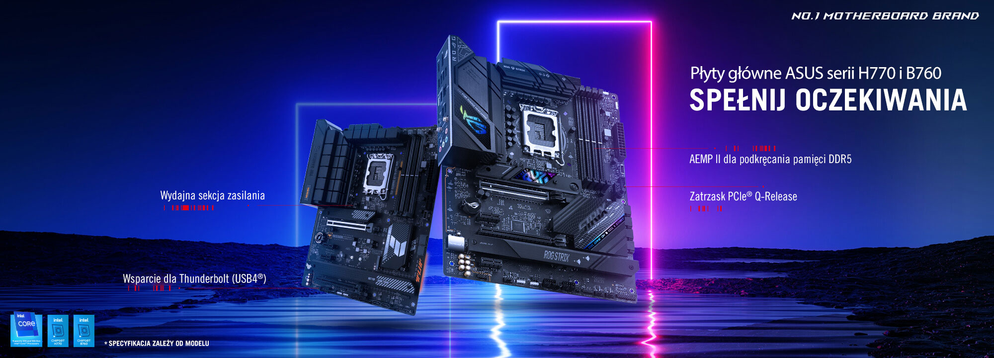 ASUS H770 & B760 Series - SHATTER EXPECTATIONS