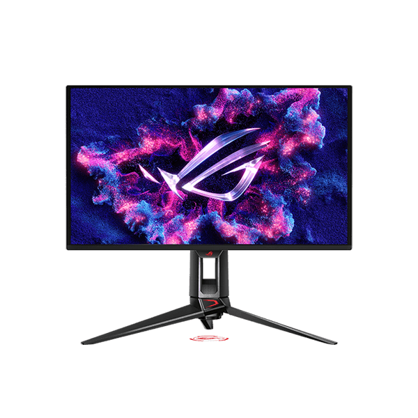 ROG Swift OLED PG27UCDM – vue avant en angle