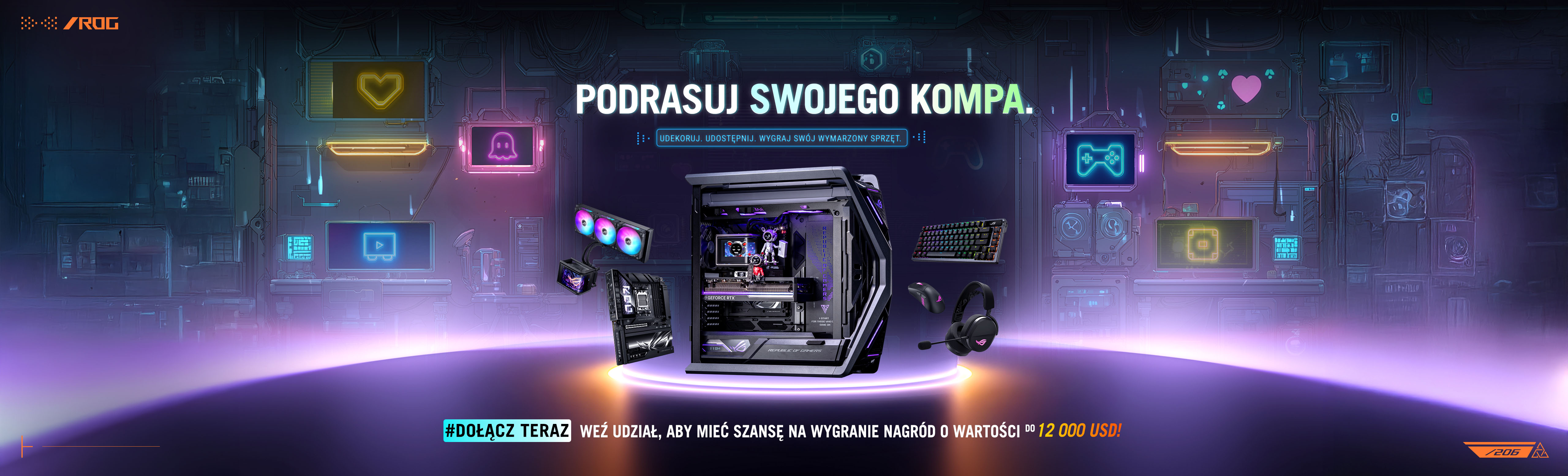 Konkurs ASUS Trick Out Your Build z komputerami do gier i urządzeniami peryferyjnymi, dołącz teraz, aby wygrać nagrody o wartości do 12 000 USD.