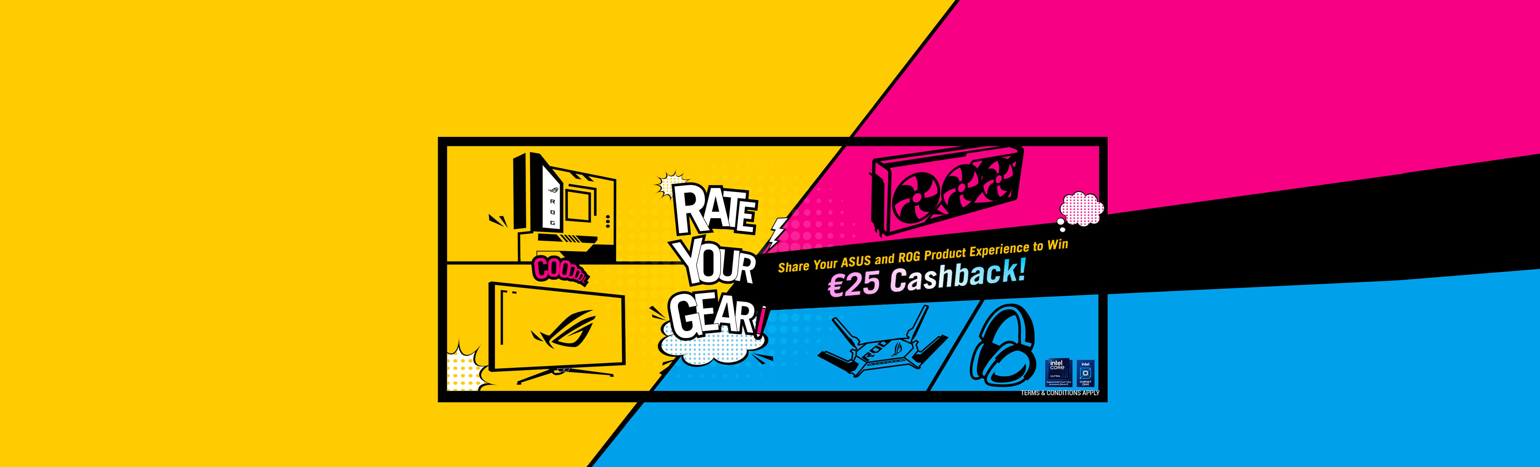 OCEŃ SWÓJ SPRZĘT! Podziel się wrażeniami z użytkowania produktów ASUS i ROG, aby wygrać nagrody