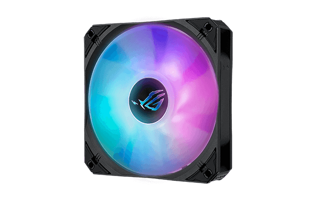 Zdjęcie wentylatora przechylonego o 45 stopni w lewo