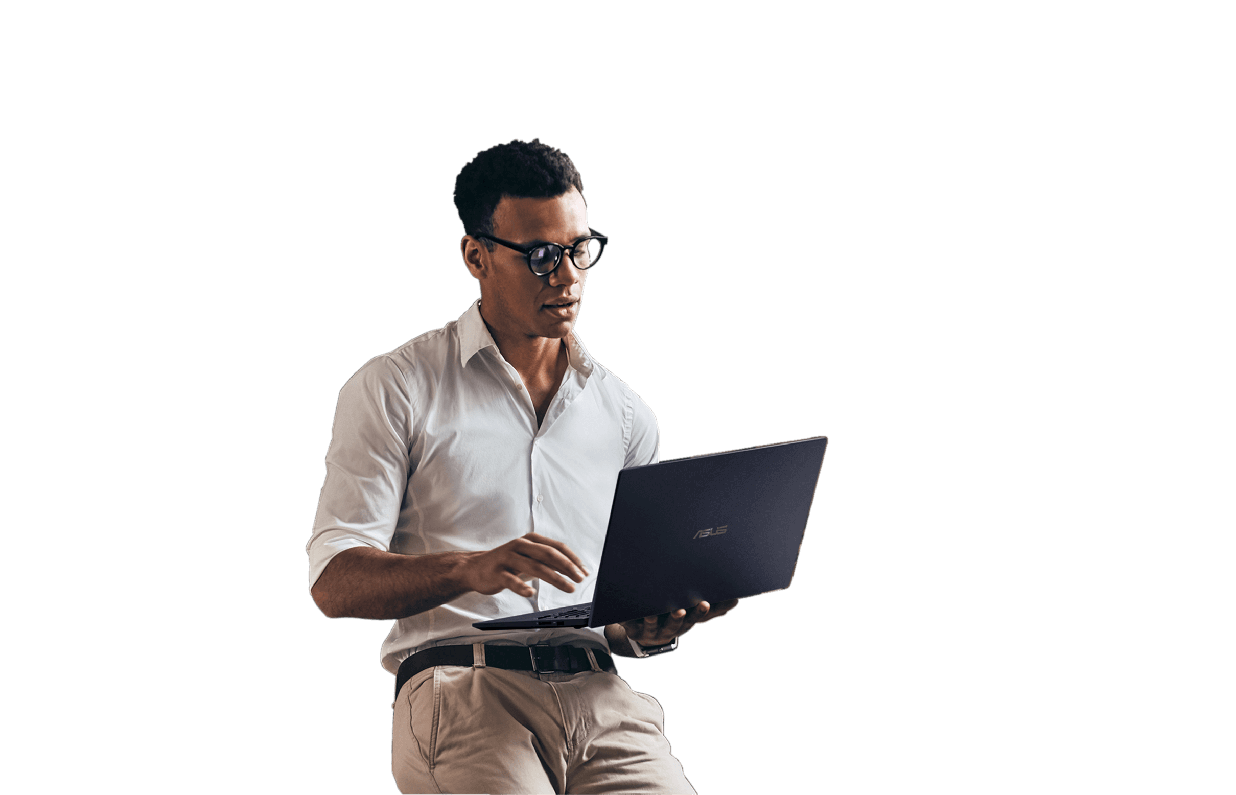 banner image: a person using laptop