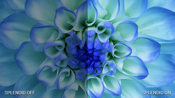 BE24EQSK features ASUS SplendidPlus™ technology that optimizes videos and images by enhancing color brightness, contrast and sharpness.