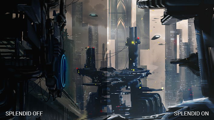 BE24EQSK features ASUS SplendidPlus™ technology that optimizes videos and images by enhancing color brightness, contrast and sharpness.