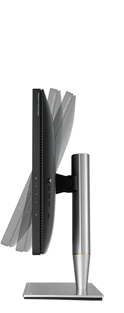 With ProArt PA24AC, a comfortable viewing position is always within reach thanks to its slim profile and ergonomically-designed stand with tilt, swivel, pivot, and height adjustments.