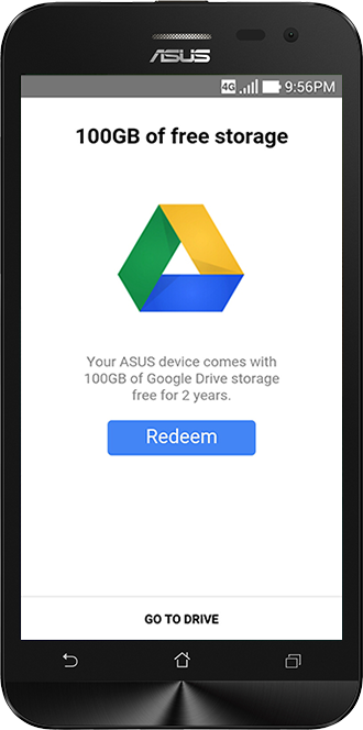Enjoy 100GB of FREE Google Drive Storage