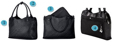 ASUS LEATHER WOVEN CARRY BAG