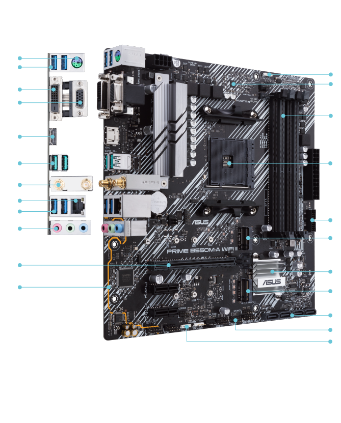 PRIME B550M-A WIFI II/CSM